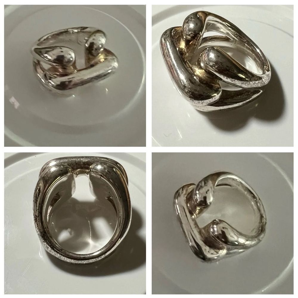 Elegant Sterling Silver Ring size 9